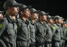 Governador Rafael Fonteles apresenta 1.104 novos policiais militares para proteger a sociedade piauiense