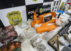 Empresário é preso com fuzil e drogas avaliadas em R$ 200 mil em Teresina