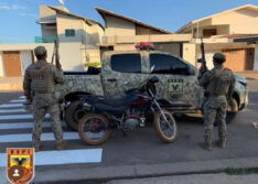 Motocicleta roubada na zona rural de Santana é recuperada em Bocaina
