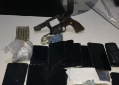 Policiais penais encontram celulares, drogas e arma de fogo em penitenciária no Piauí