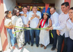 Rafael inaugura museu indígena e a 1ª ampliação do Programa Piauí Saúde Digital em Lagoa do São Francisco