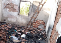 Picos: idosa incendeia casa ao tentar matar aranha na zona rural