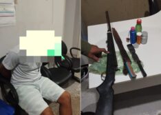 Polícia Militar apreende armas e prende suspeito em Dom Expedito Lopes