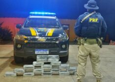 PRF apreende quase 54 quilos de maconha e prende duas pessoas por tráfico de drogas no Piauí