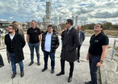 Rafael Fonteles visita Porto de Krk, na Croácia, principal porta de entrada na Europa de hidrogênio verde do Piauí