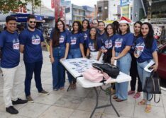 Estudantes da R.Sá realizam Pit Stop sobre Direitos do Consumidor na Praça Félix Pacheco