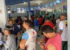 Mega da Virada: piauienses fazem filas em loterias para tentar sorte no prêmio de R$ 570 milhões