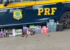 Carga de “vapes” é apreendida pela PRF em ônibus que vinha para o Piauí