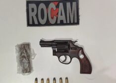 Suspeitos são presos portando arma e maconha em Picos