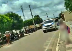 Mulher armada com faca é presa em frente a creche em Campo Grande do Piauí