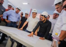 Governador visita obras de reforma da UPA de Picos