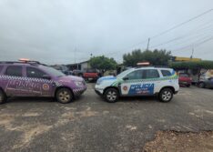 Homem é conduzido à delegacia por agredir companheira com facão em Paulistana