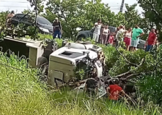 Acidente na BR-316 deixa dois mortos e cinco feridos