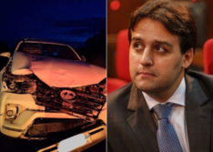 Deputado Flávio Nogueira Júnior sofre acidente de carro na PI 143 e cancela agenda