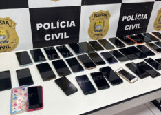 Mulher é presa em blitz com mais de 43 celulares roubados durante festa em José de Freitas