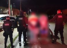 Dupla é presa após ser flagrada com arma de fogo em Picos