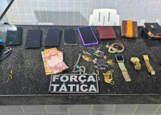 Criminosos armados com facão invadem casa de idosos e fazem arrastão em Campo Maior; dupla é presa