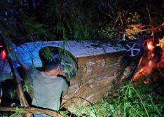 Em Picos, PRF resgata idoso que estava preso nas ferragens de veículo tombado na BR-316