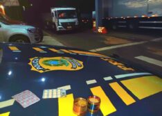 Caminhoneiro é flagrado com rebites em Valença do Piauí