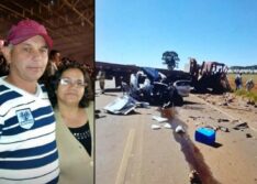 Casal de Caldeirão Grande do PI viaja para visitar filhos e morre ao retornar para o Piauí em acidente no DF