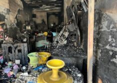 Picos: incêndio destrói loja de decoração e prejuízo pode chegar a R$ 100 mil