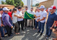 Governador inaugura pavimentação da PI 228 em Francisco Santos