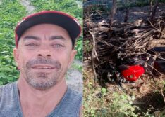Corpo de homem desaparecido há um mês é encontrado em avançado estado de decomposição em Monsenhor Hipólito