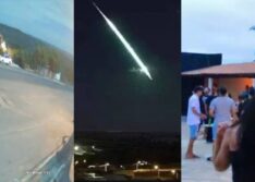 Astrônomos apontam que meteoro que “clareou” o céu caiu entre Padre Marcos, Jaicós, Campo Grande e Alegrete