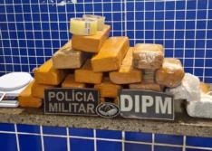 Polícia Militar apreende 21kg de maconha em Ilha Grande do Piauí