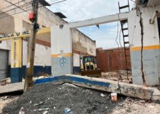 Parede desaba em obra de demolição e deixa adolescente gravemente ferido em Picos