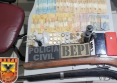 Em Luzilândia, PI, três pessoas são presas durante operação conjunta entre a PC e PM-PI