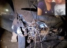 Colisão entre veículos mata casal e deixa policial militar ferido na PI 213 em Esperantina