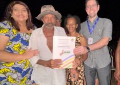 Interpi entrega título coletivo de terra para comunidade quilombola Baixa da Onça, em Queimada Nova