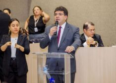 Rafael Fonteles destaca parceria do Governo do Estado e TCE durante posse da diretoria do tribunal