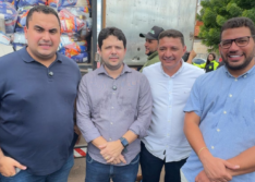 Dr. Eriberto participa da entrega de 100 toneladas de alimentos às famílias atingidas pela enchente em Picos