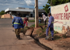 Secretaria de Limpeza Pública intensifica ação no bairro AABB