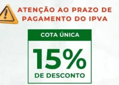 Prazo para pagar o IPVA 2025 com 15% de desconto encerra nesta sexta (31)