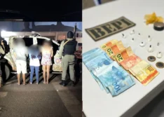 BEPI desarticula ponto de tráfico de drogas em Santana do Piauí; três indivíduos foram detidos