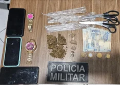 Polícia Militar desmantela esquema de tráfico em Pio IX e apreende drogas, dinheiro e veículo em operação integrada