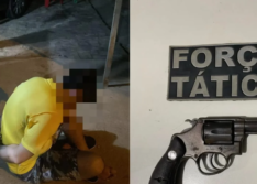 Homem é preso por porte ilegal de arma de fogo após disparos em via pública em Picos