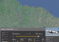 Avião da Azul faz pouso de emergência em Parnaíba por baixo nível de combustível