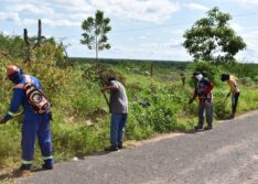 Picos: Secretaria de Serviços Públicos inicia mutirão de limpeza no bairro Pantanal