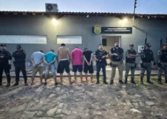 No Piauí, homens são presos após usarem barraca de espetinho como fachada para “boca de fumo”