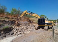 Obra de recuperação do Açude Canela, em Oeiras, entra na fase final