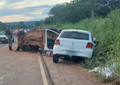 Acidente mata homem e bebê de 2 meses em Ribeiro Gonçalves, no Sul do Piauí