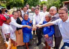 Em Campo Maior, Rafael Fonteles inaugura estrada que vai escoar produção agrícola da cidade