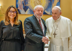 Lula, Janja e comitiva vão ao funeral do papa Francisco em Roma