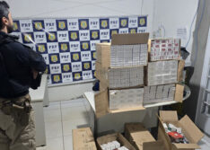 Casal é preso com quase 5 mil maços de cigarros contrabandeados na BR-135 no Sul do Piauí