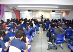 Primeira aula do curso de “Física Conceitual” para o ENEM do Colégio Machado de Assis foi um sucesso
