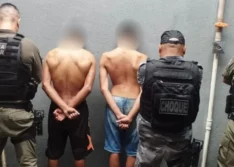 Dupla é presa após série de furtos e assaltos em Picos e Sussuapara